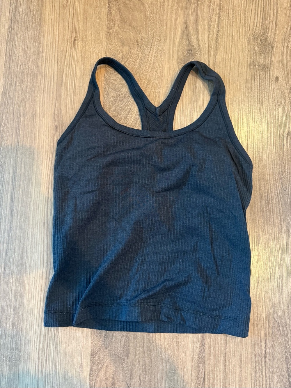 lululemon athletica Black Racerback Ebb to Street Tank